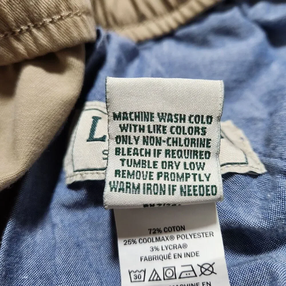 L.L. Bean Dock Pants Men XL 32(31)